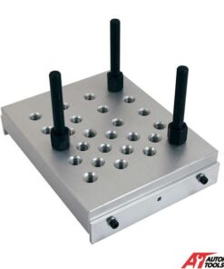 Alternative view of Aluminium Perssupport : ondersteunt onderdelen onder de pers.